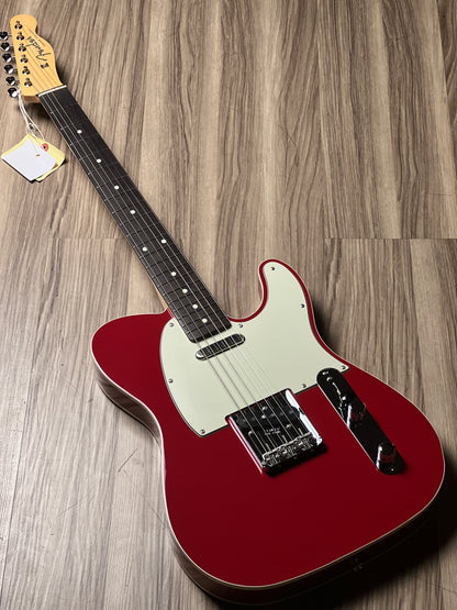 Fender FSR MIJ Traditional 60s Telecaster Custom with RW FB in Dakota Red JD24014157