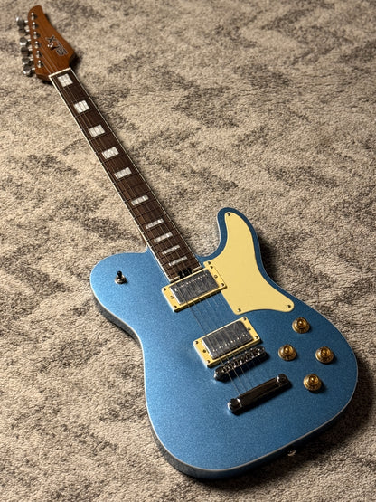SLX Raven TM 22 HH in Ice Blue Metallic with Rosewood FB