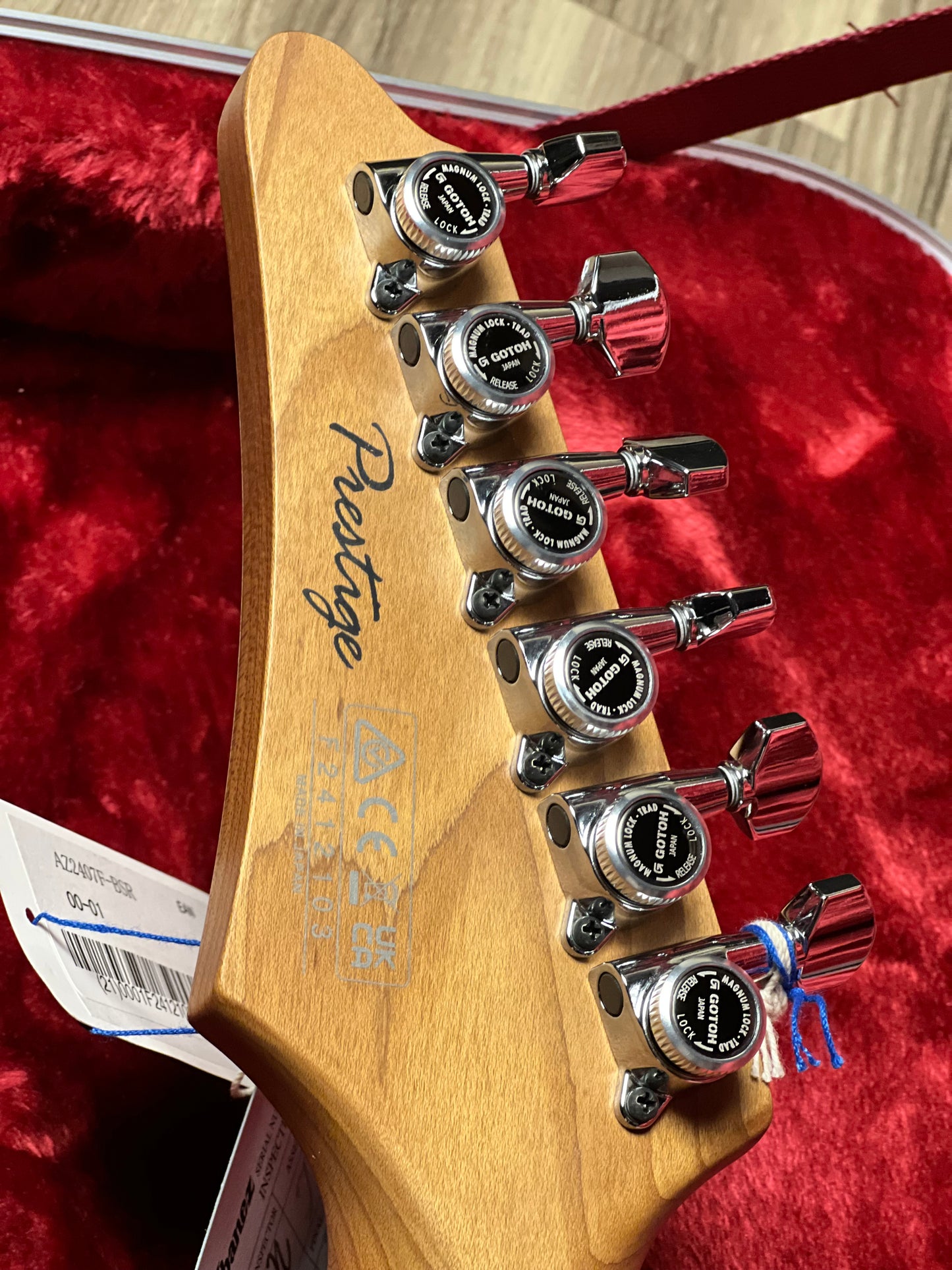 Ibanez Prestige AZ2407F w/Case in Brownish Sphalerite F2412103