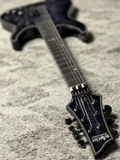 Schecter Hellraiser Hybrid C-1 FR S TBB in Trans Black Burst W24110106