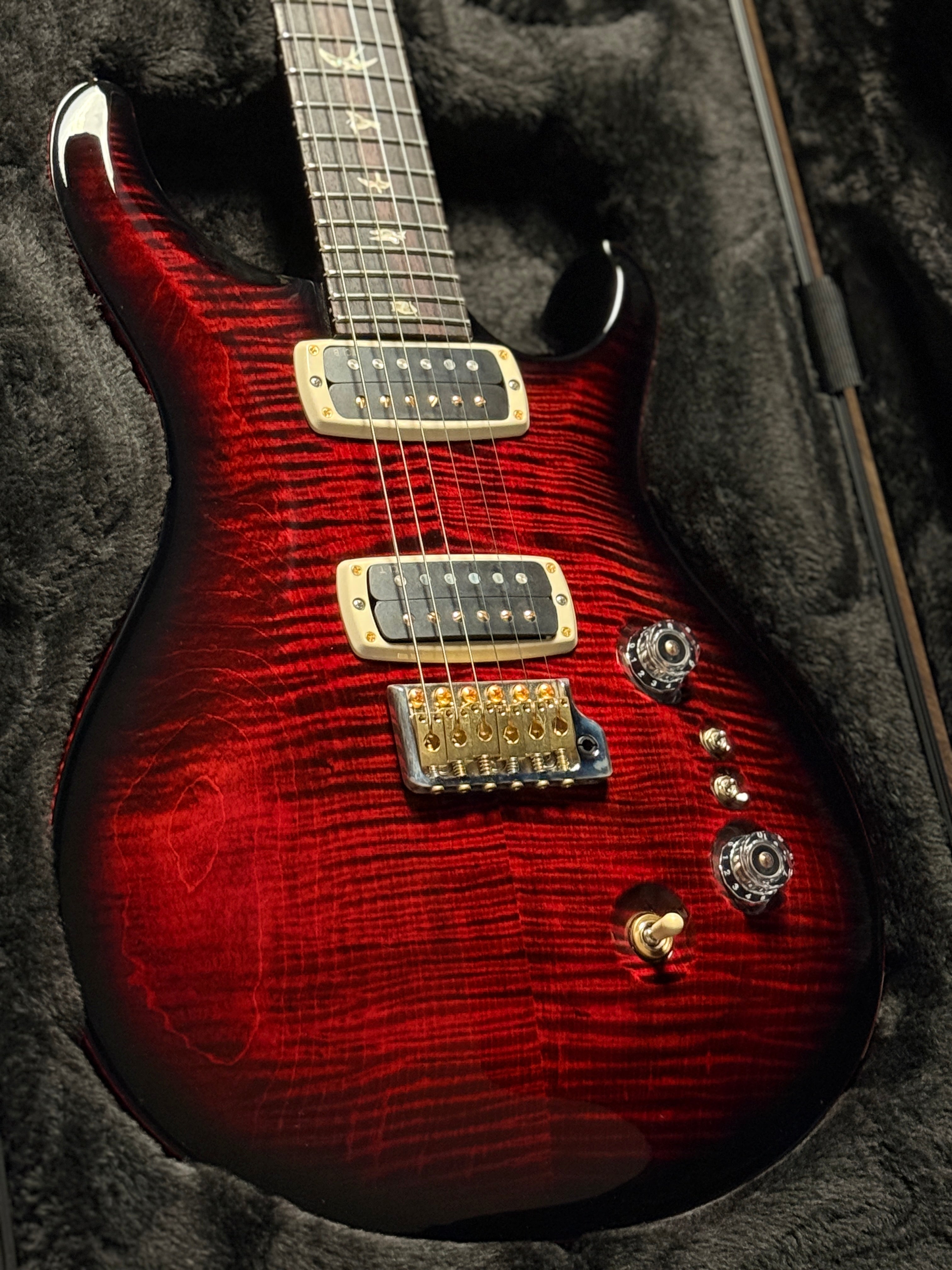 PRS Custom 24-08 10-Top in Fire Smokeburst 0415550 – nafiriguitar.com