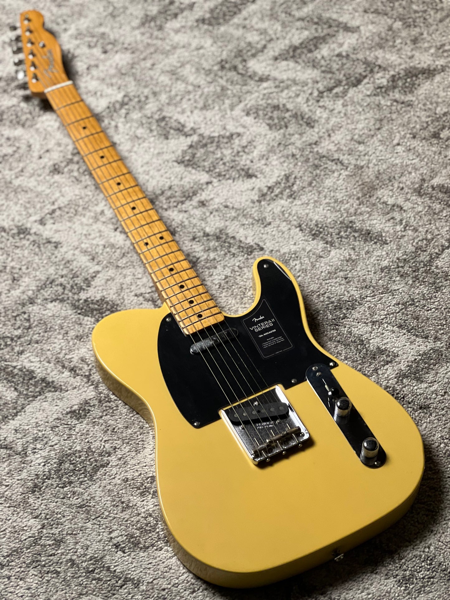 Fender Vintera II 50s Nocaster NOS with Maple FB in Blackguard Blonde MX23093611 (USED)