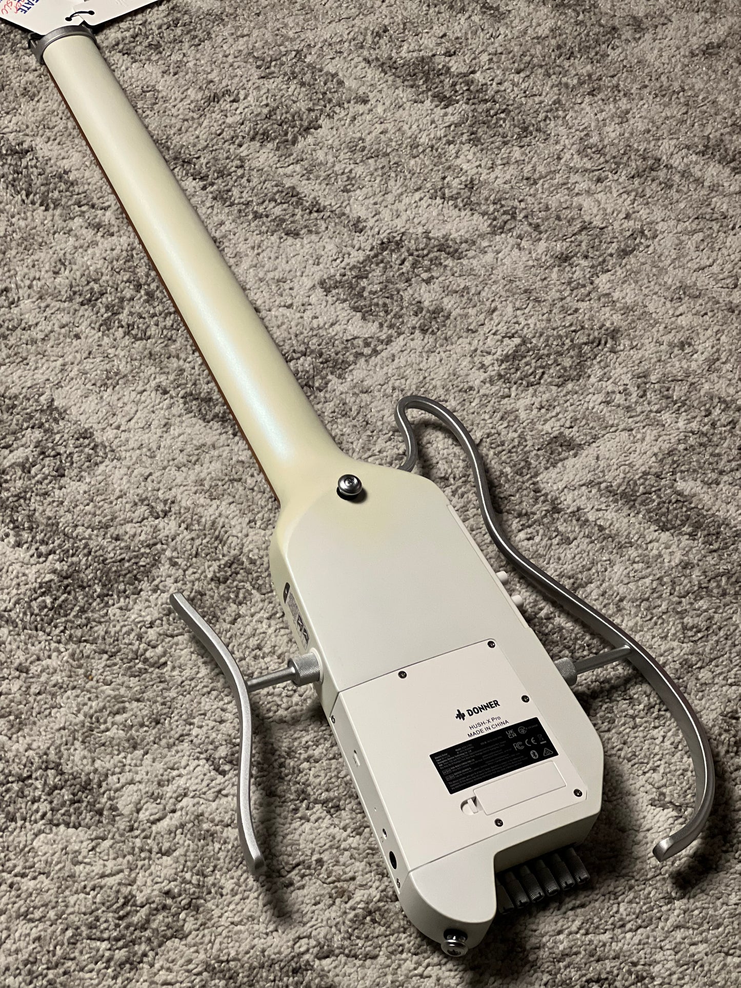 Donner HUSH-X Pro In White With Bag