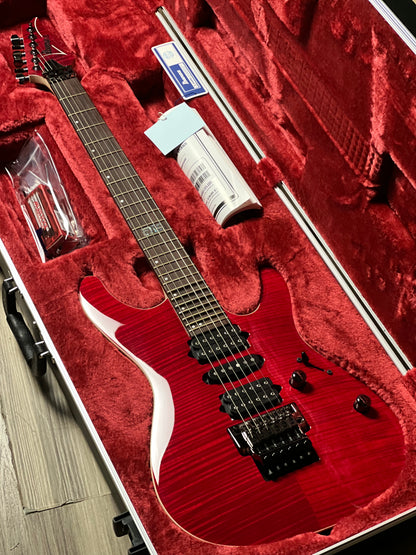 Ibanez KIKO100 Kiko Loureiro Signature in Transparent Ruby Red F2600386