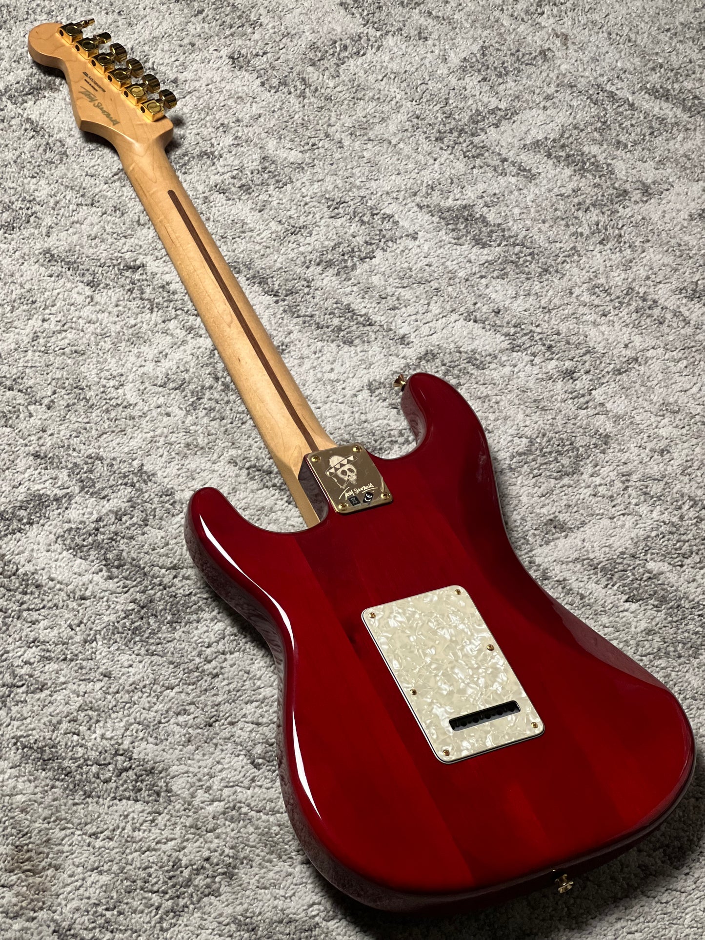 Fender Tash Sultana Stratocaster With Maple FB In Transparent Cherry MX20069998