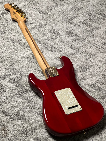 Fender Tash Sultana Stratocaster With Maple FB In Transparent Cherry MX20069998