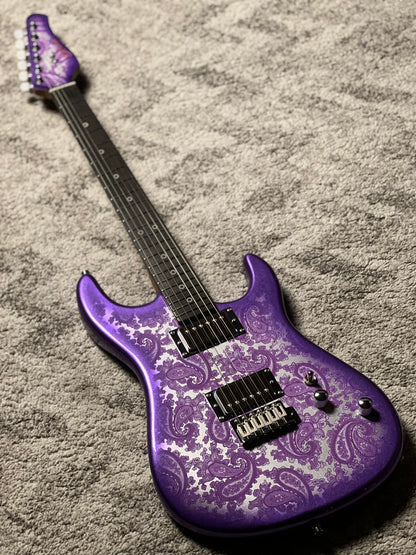 Dhatarattha Performance DST HH in Purple Paisley with Rosewood FB