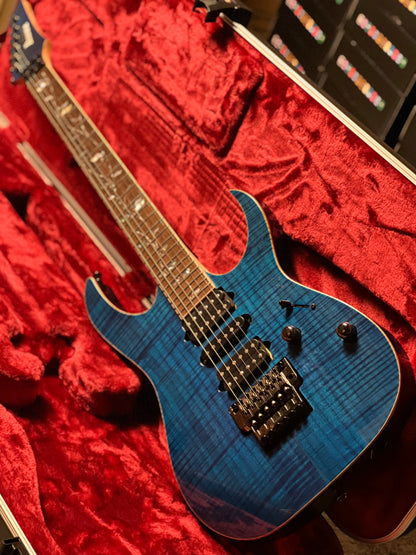 Ibanez RG8570-RBS w/Case in Royal Blue Sapphire F2429332