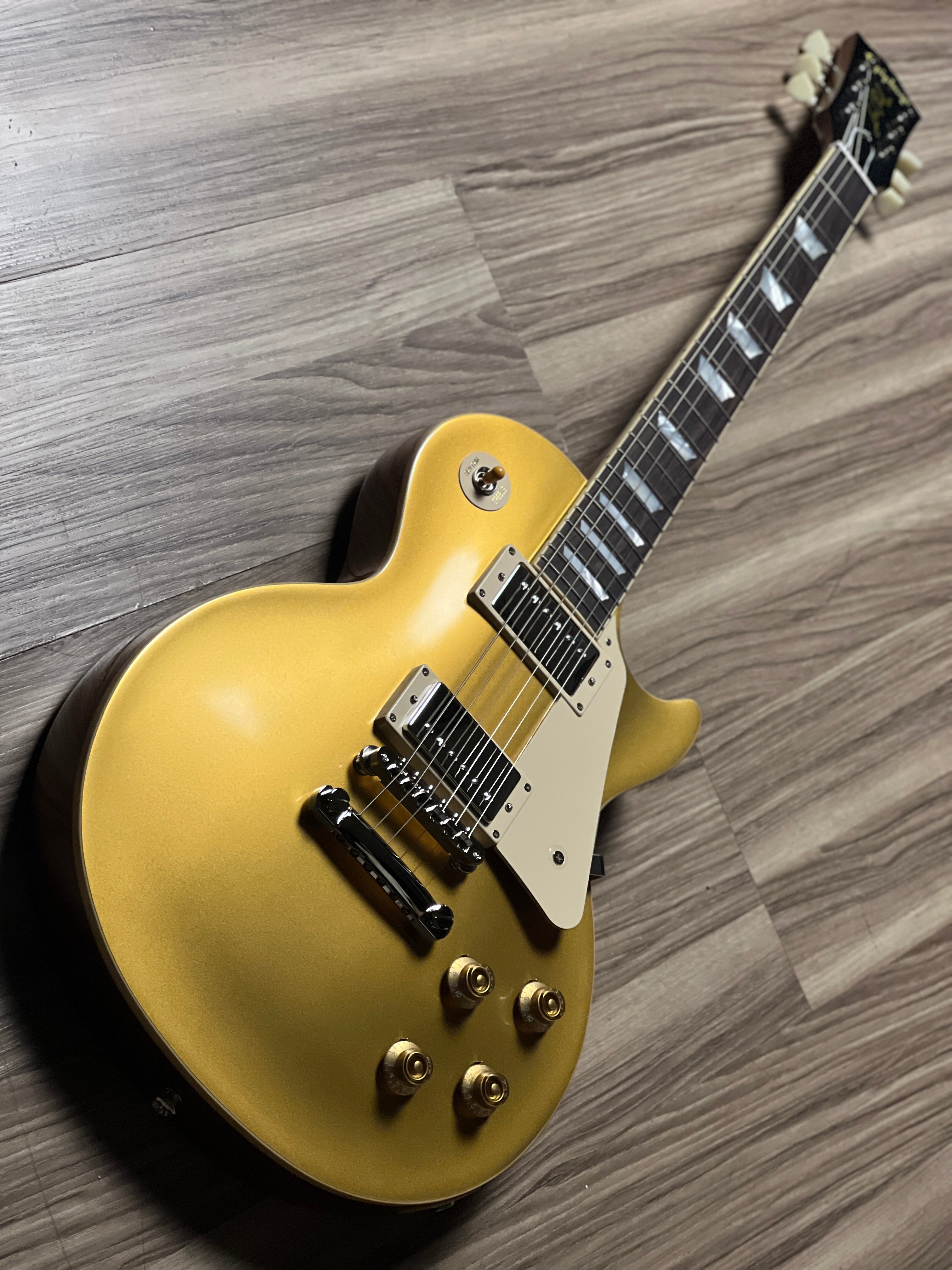 Epiphone 1957 Les Paul Goldtop Reissue in Double Gold w/Case