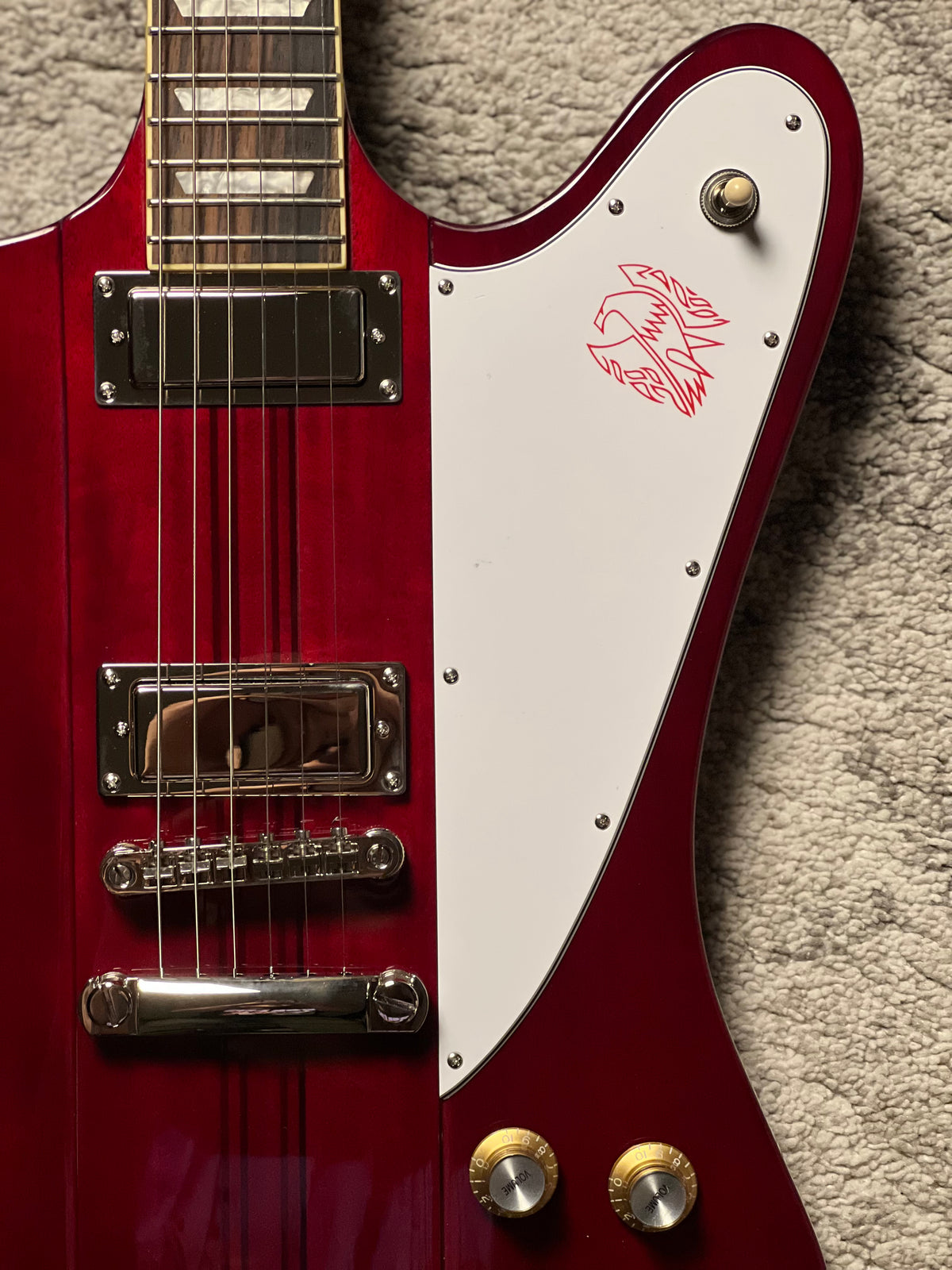 Epiphone Firebird in Wine Red