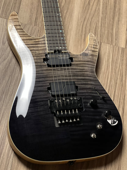 Schecter C-1 FR S SLS Elite in Black Fade Burst W18041080