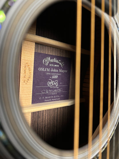 Martin OMJM John Mayer 20Th Anniversary with Platinum Gray Burst 2920779