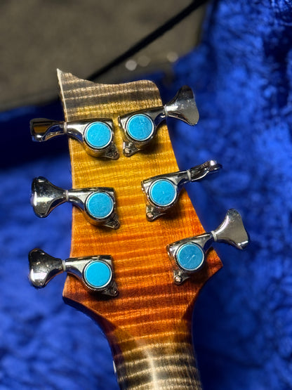 SLX Imperial 24 HH with 5A Solid Flame Top and Back in Galaxy Fade