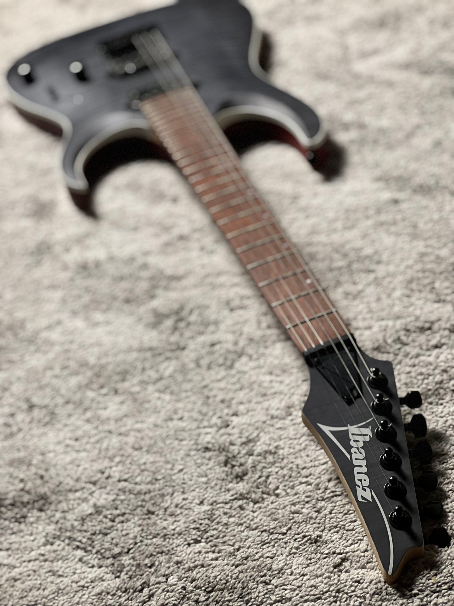 Ibanez RGA42FM - Transparent Gray Flat I260802084 (USED)