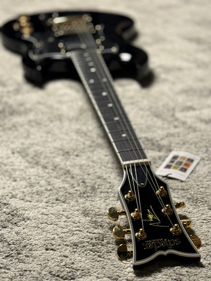 Schecter ZV-H6LLYW66D-S Zacky Vengeance Signature in Gloss Black W26010038