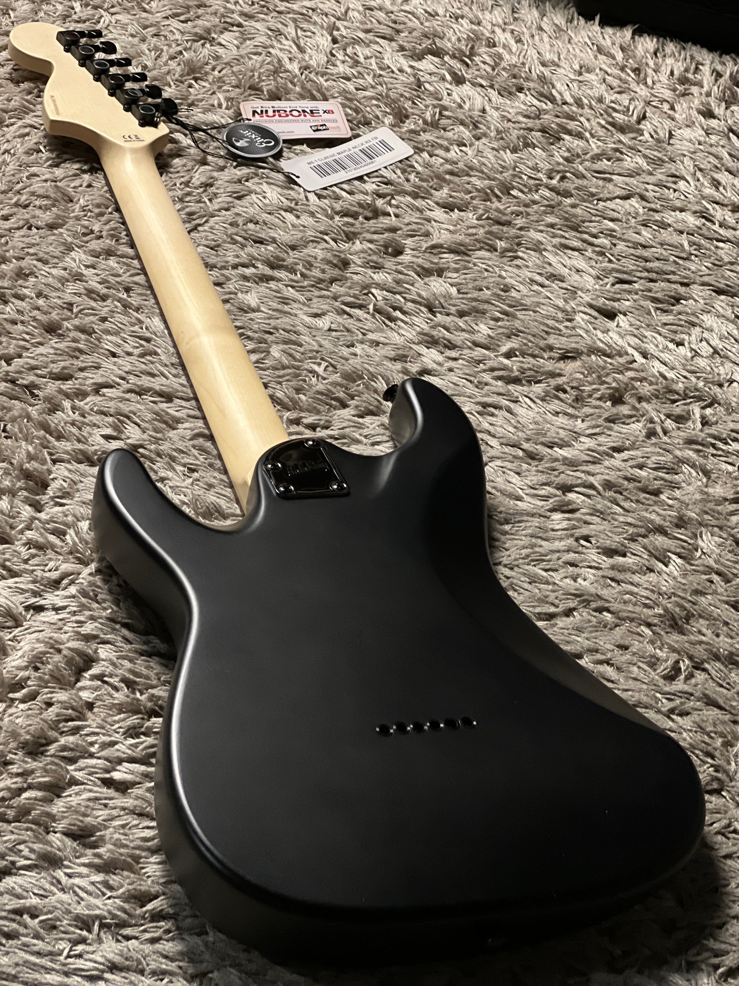 Soloking MS-H Classic Tom Delonge Style Tribute in Noir Black