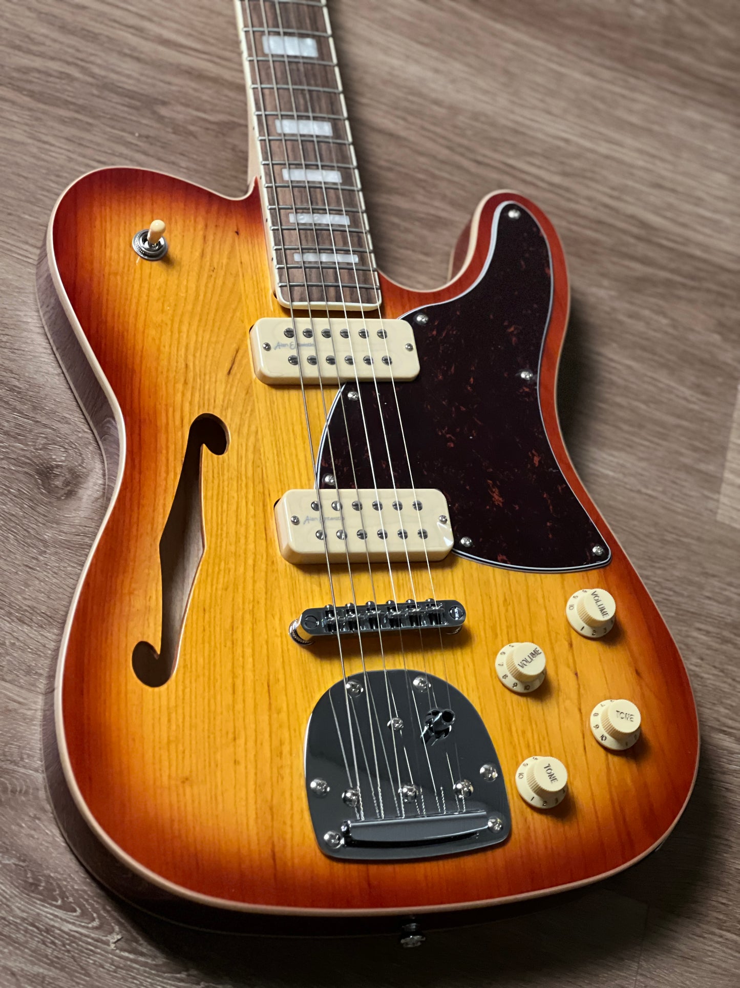 Revelation RFT DLX HB Thinline in Honey Burst