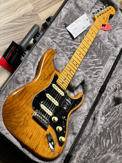 Fender American Professional II HSS Stratocaster with Maple FB in Roasted Pine US23049232