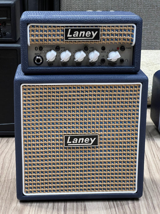 Laney Ministack-B-Iron 4 x 3-inch 6-watt Bluetooth Battery Powered Combo Amp