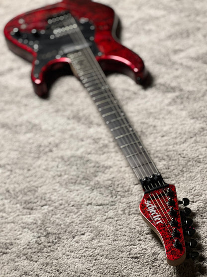 Schecter Sun Valley Super Shredder FR-S in Red Reign IM25042838
