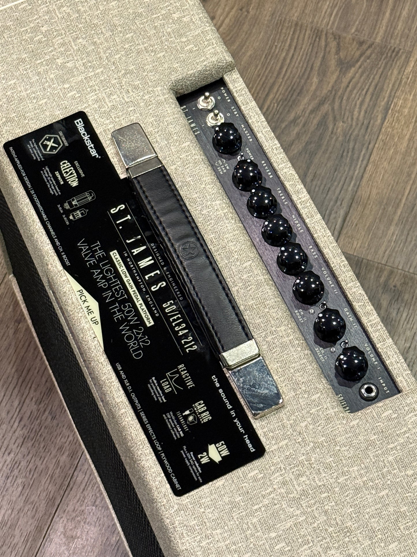 Blackstar St James 50-watt EL34 Combo Ultra Lightweight 2 x 12 Amplifiers