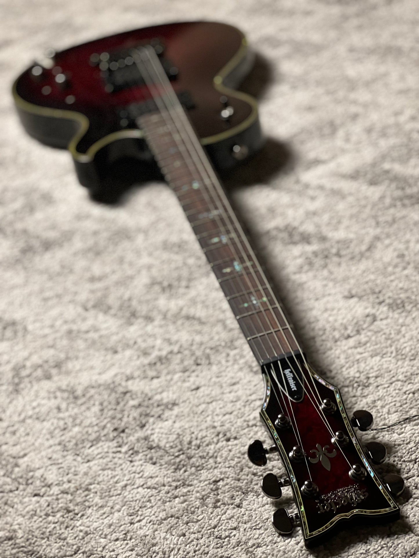 Schecter Hellraiser Solo-II Passive in Black Cherry W19040014