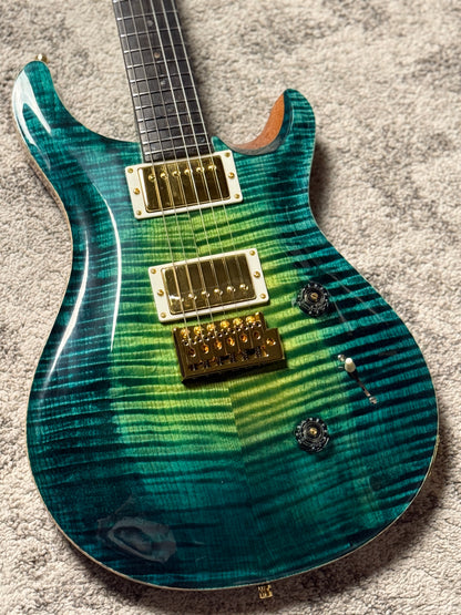SLX Imperial 24 HH with 5A Solid Flame Top in Laguna Glow with Gold Hardware