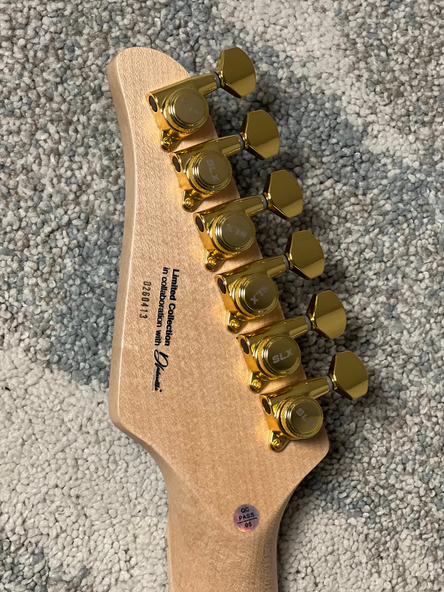 SLX X Dhatarattha Custom DST in Malibu Shmear with Maple FB