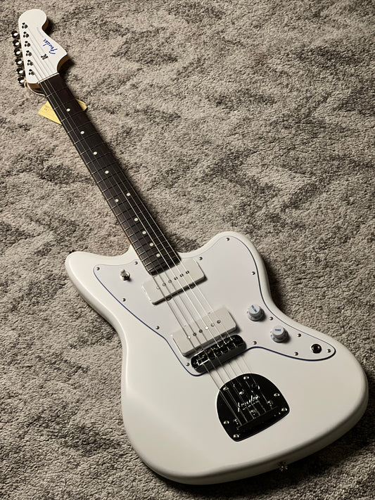 Fender MIJ Limited Jazzmaster with RW FB in Blanc JD25023294