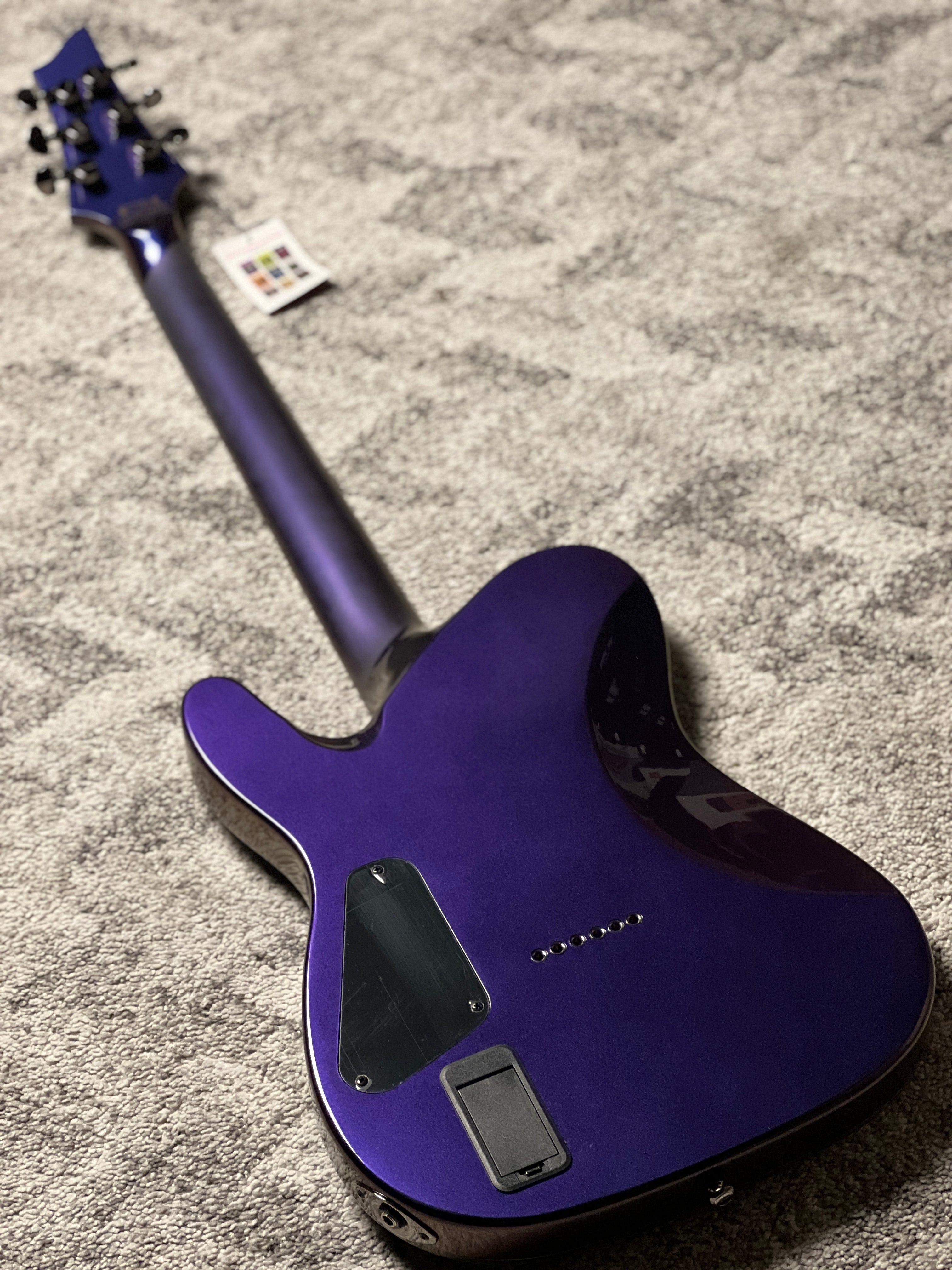 Schecter Hellraiser Hybrid PT Electric Guitar in Ultraviolet