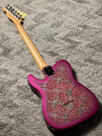 Fender MIJ Limited Telecaster with Maple FB in Pink Paisley JD25024865