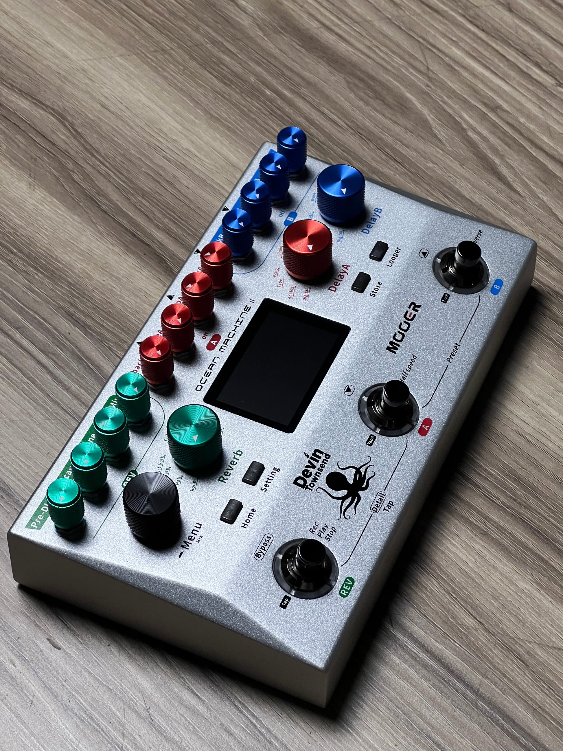 Mooer Ocean Machine II Devin Townsend Signature Dual Delay & Reverb Pe –