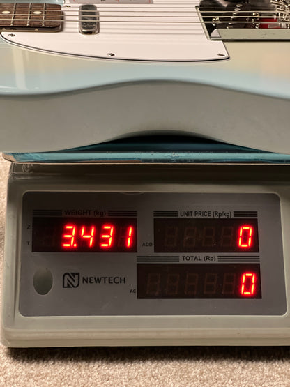 Fender Japan Traditional 2025 Collection 60s Telecaster with RW FB in Stardust Blue JD25010967