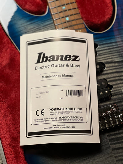 Ibanez Prestige AZ2407F พร้อมเคสสี Sodalite