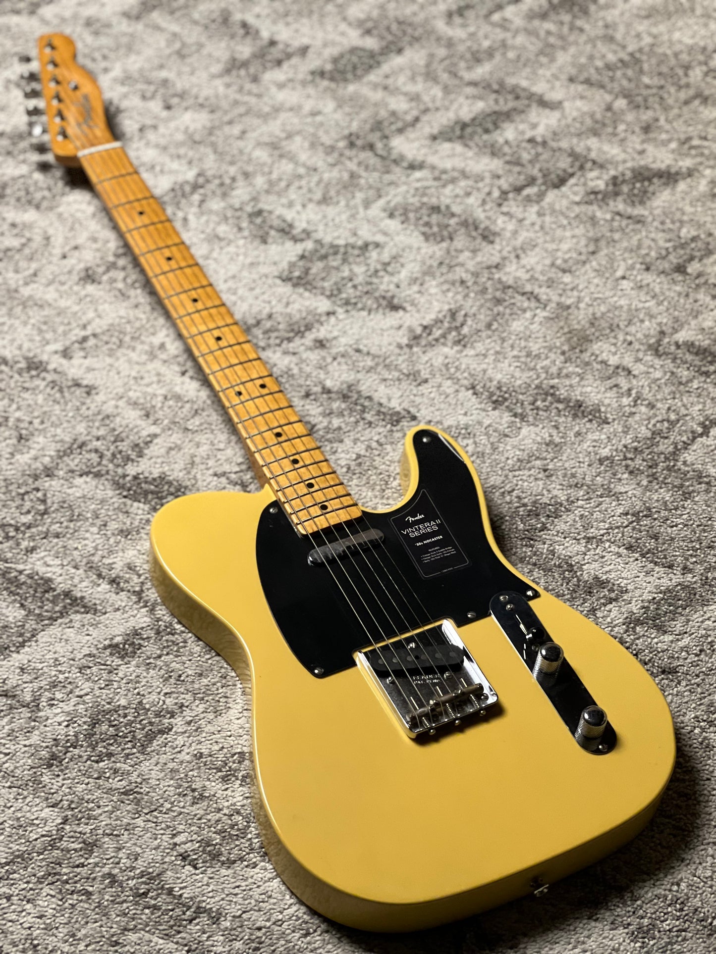 Fender Vintera II 50s Nocaster NOS with Maple FB in Blackguard Blonde MX23093611 (USED)