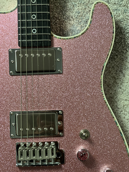 Dhatarattha Custom DST HH in Lavender Sparkle with Rosewood FB