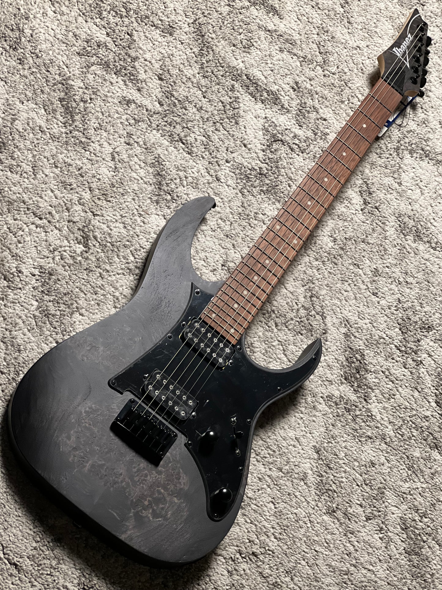 Ibanez RGR431PB-CGF Electric Guitar in Charcoal Gray Flat