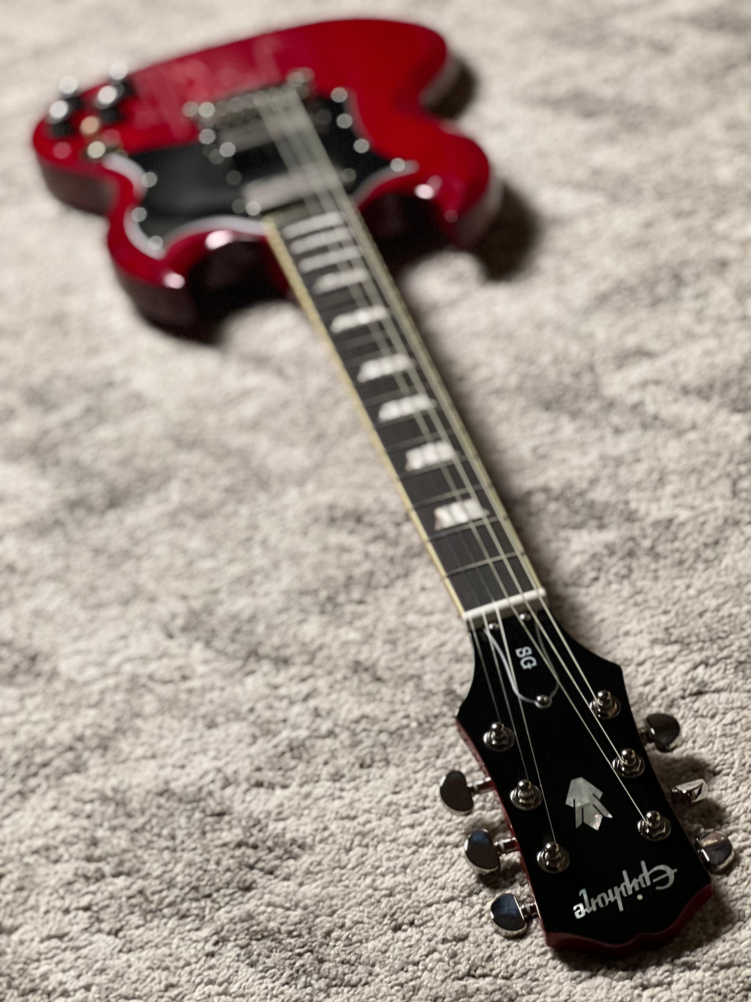 Epiphone SG Standard - Cherry (2026 Version) with Rosewood FB