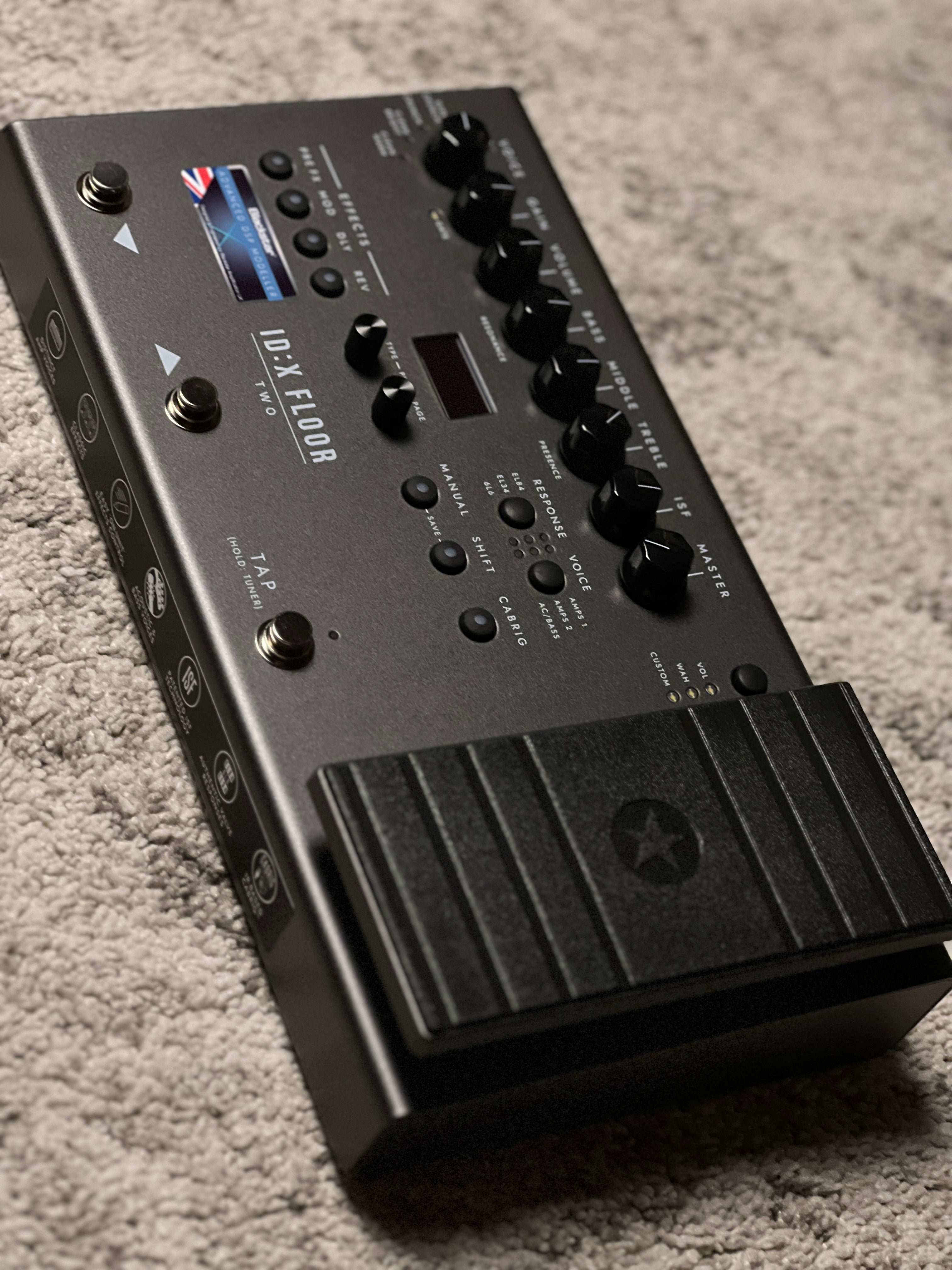 Blackstar ID:X Floor Two Floorboard Multi-FX Pedal – nafiriguitar.com