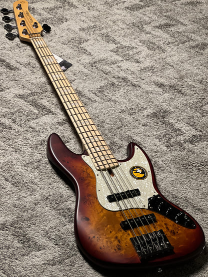 Sire Marcus Miller V7 Swamp Ash Reissue 5-string in Tobacco Sunburst