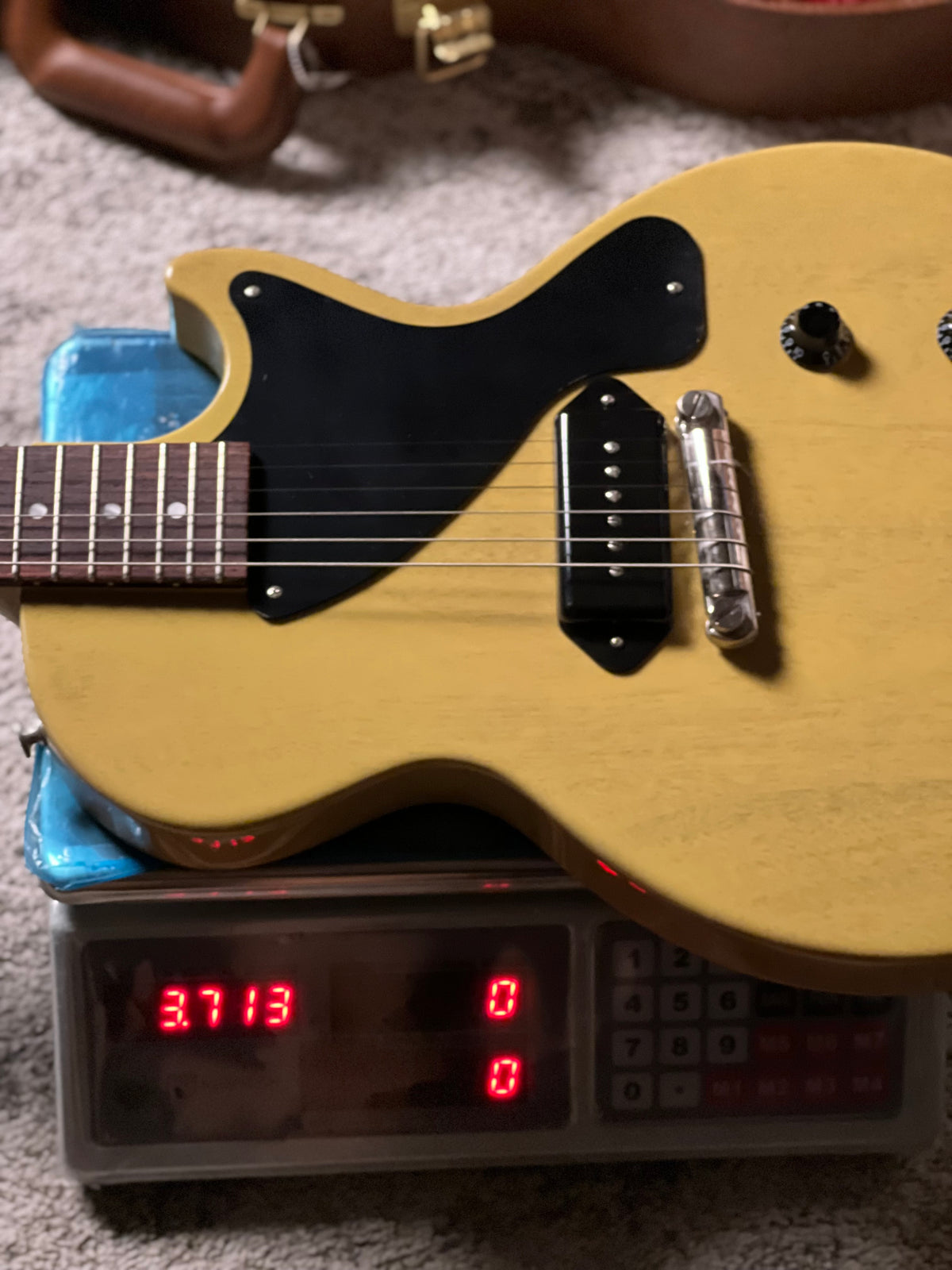Gibson Les Paul Junior in TV Yellow w/Case 232950170