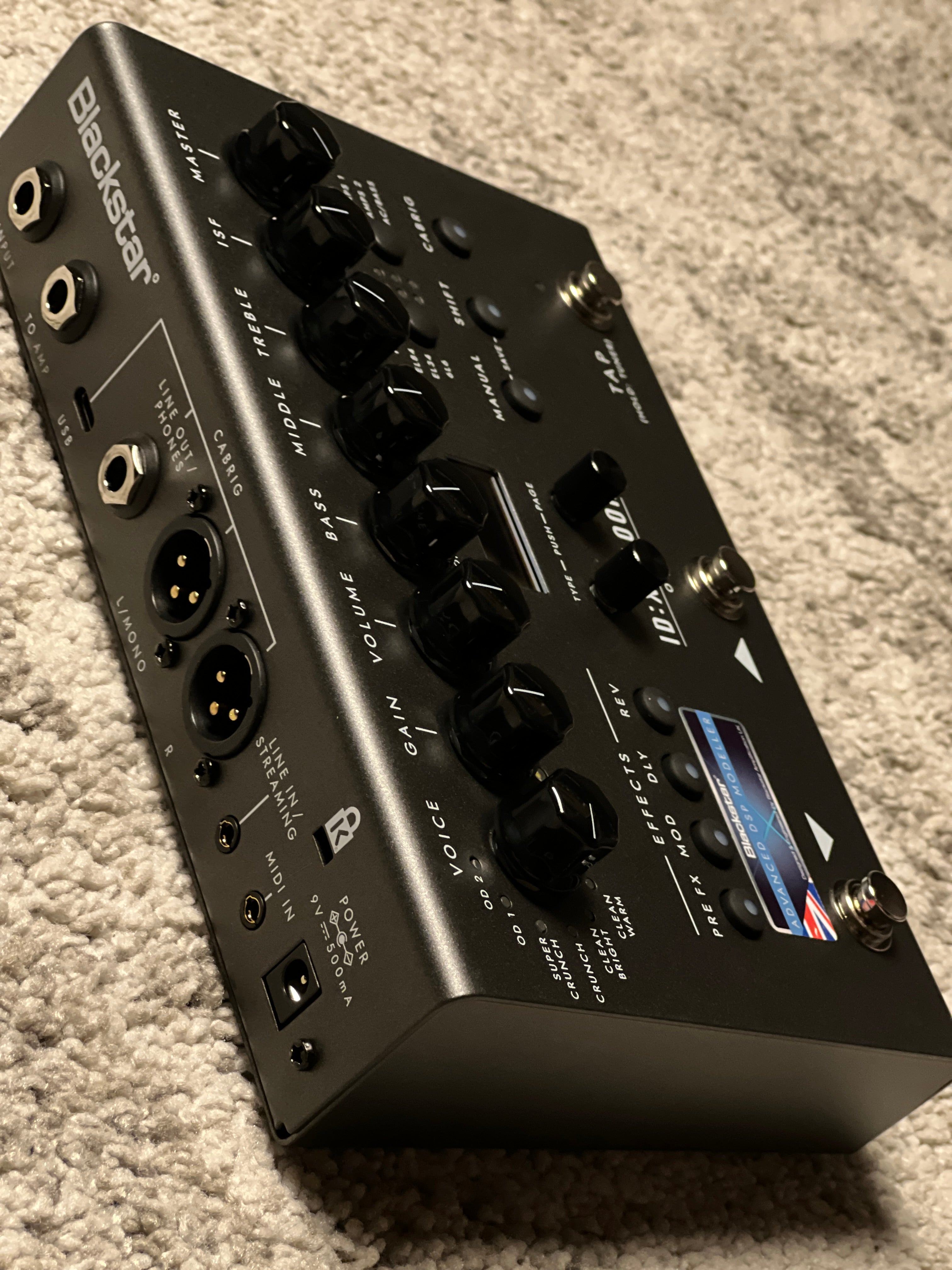 Blackstar ID:X Floor One Floorboard Multi-FX Pedal – nafiriguitar.com