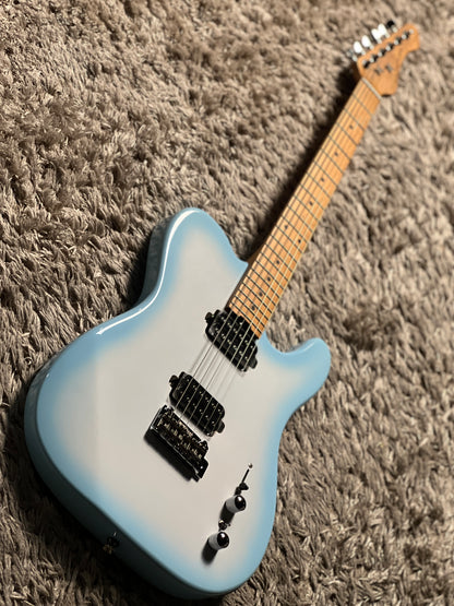 SQOE SETL450 HH Roasted Maple Series in Sky Blue Burst