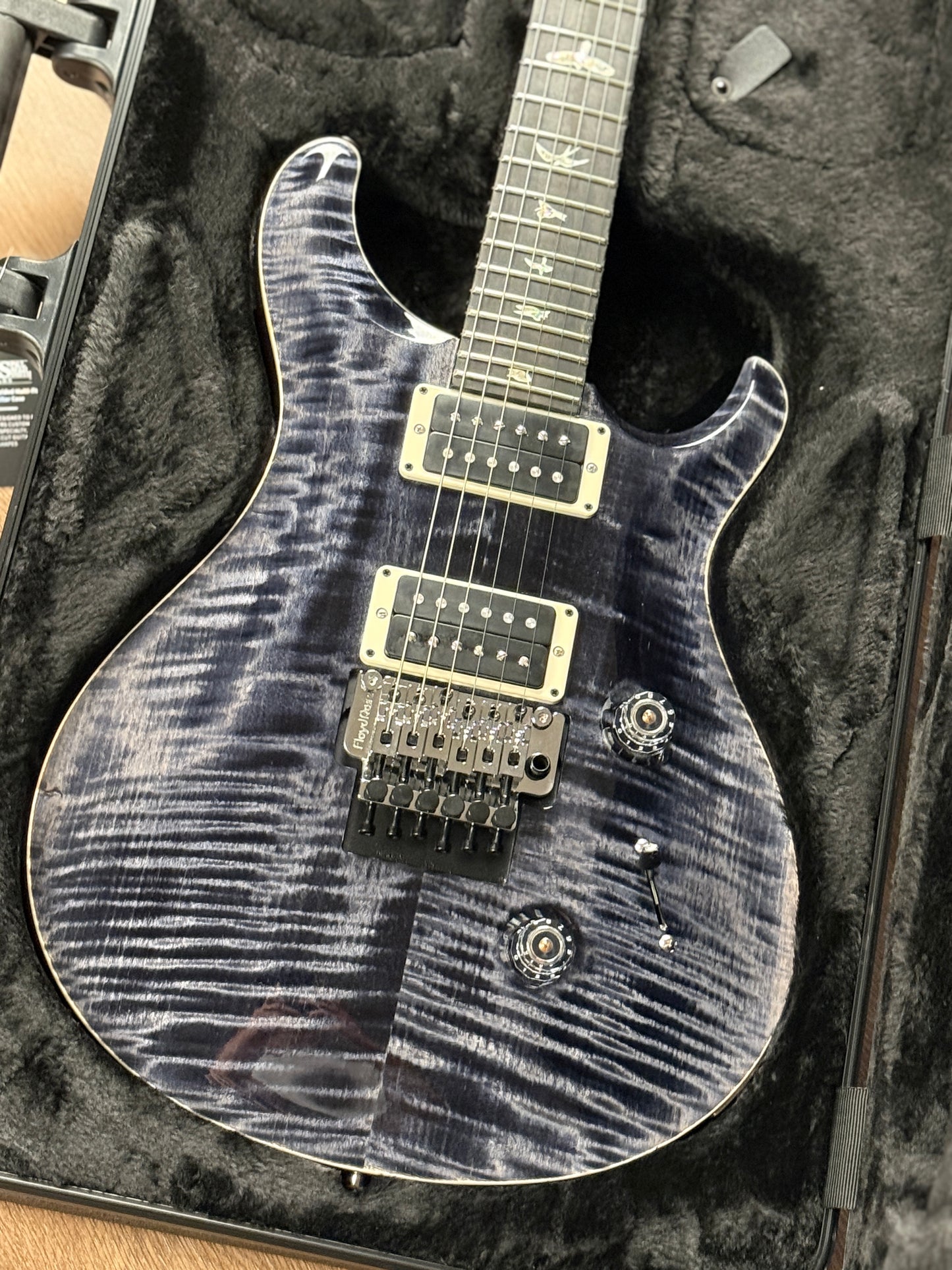 PRS Custom 24 "Floyd" 10-Top in Gray Black 0410228