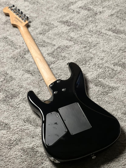 Charvel MJ SD1 24 HSH w/Floyd Rose, PF FB in Midnight Glow JDC2300306