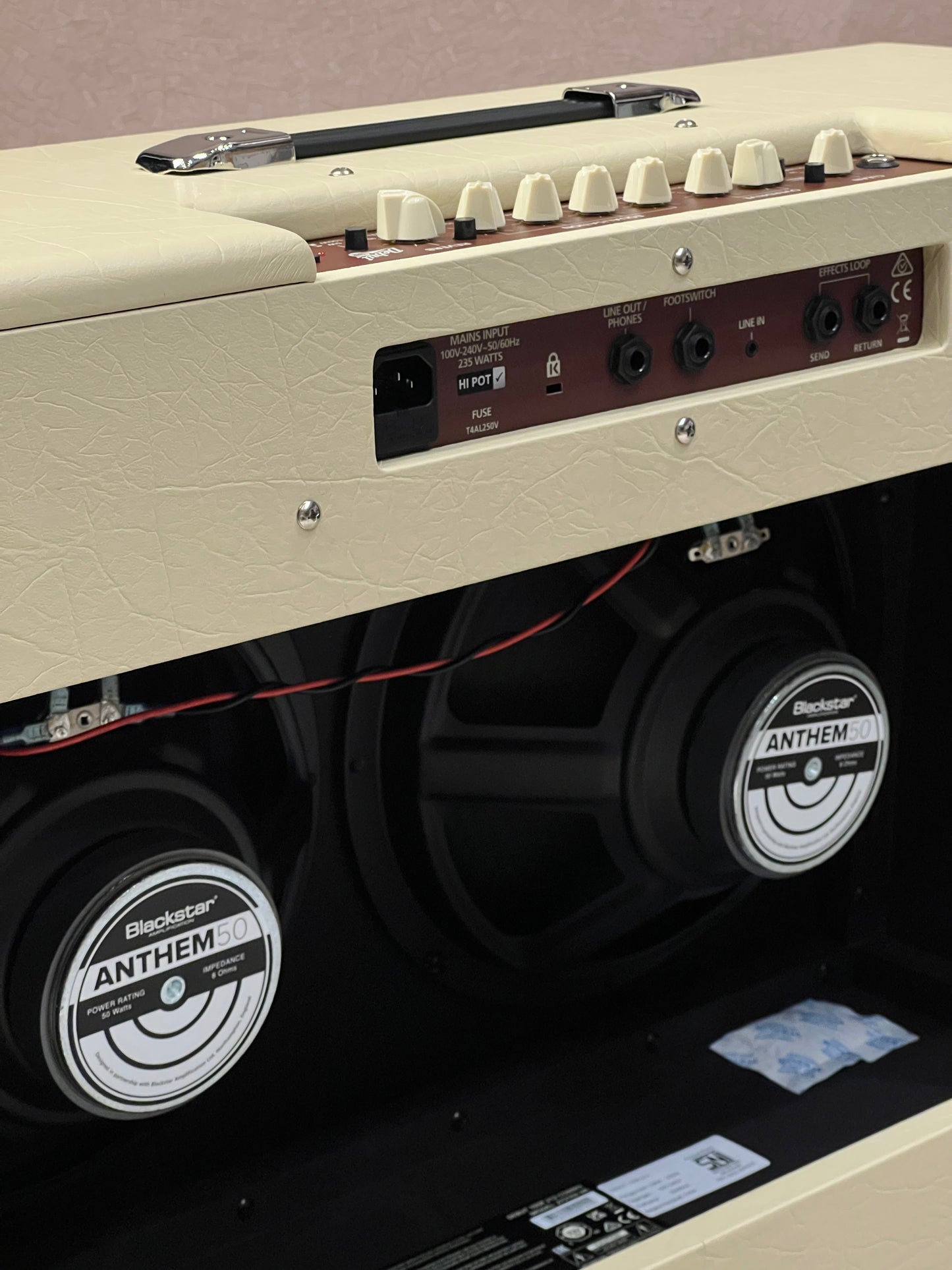 Blackstar Debut 100R 2X12R Combo in Cream