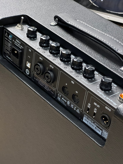 IK Multimedia TONEX Cab 700-watt 1 x 12-inch Powered Speaker Cabinet in Black