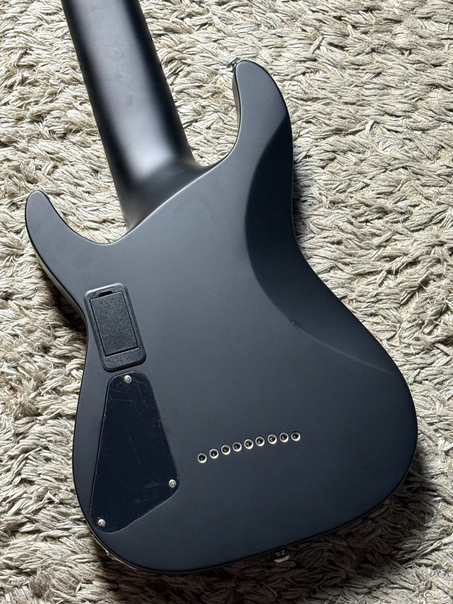 Schecter Damien Platinum 9 SBK in Satin Black W23090772