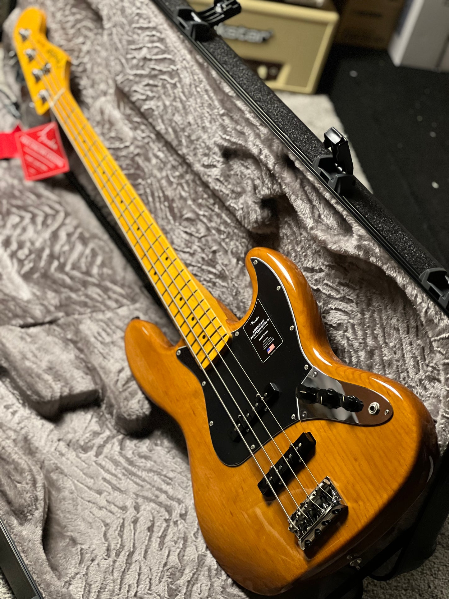 เบส Fender American Professional II Jazz Bass พร้อม Maple FB สี Roasted Pine