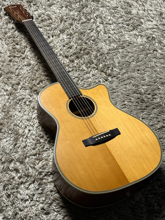 Cort Essence ES-GA4-NSG Acoustic Guitar, Natural Semi Gloss